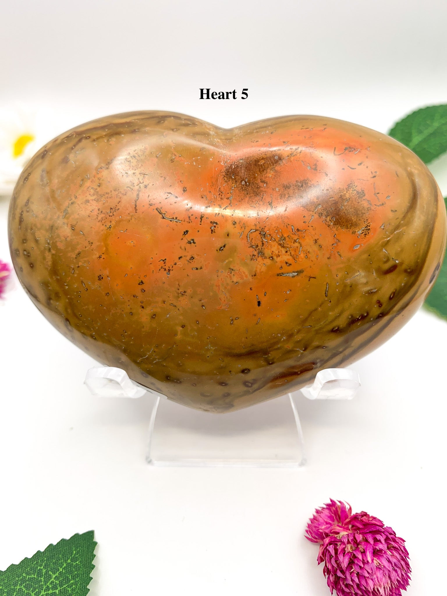 Polychrome Heart - Crystal Love Treasures