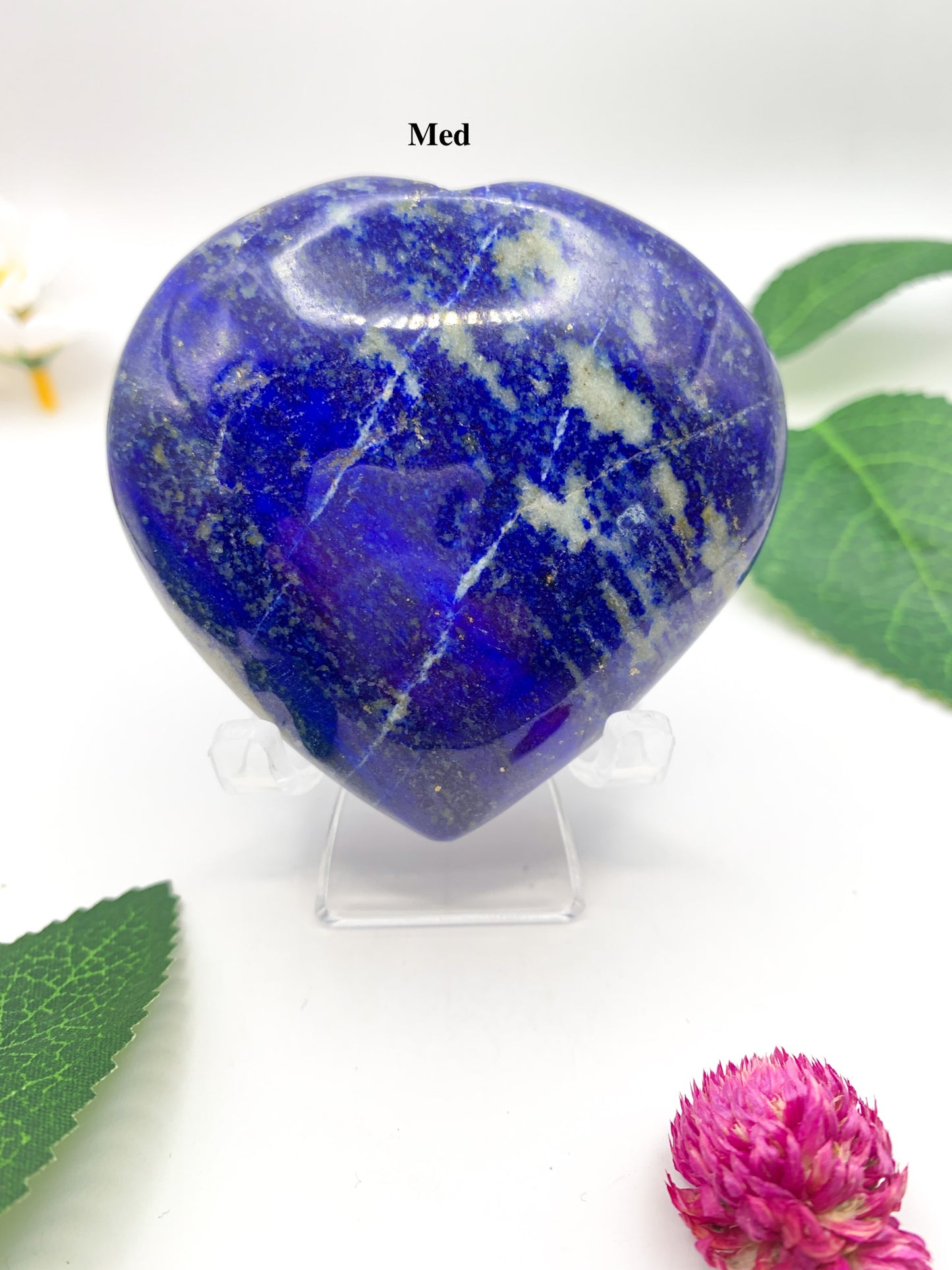 Lapis Lazuli Heart - Crystal Love Treasures