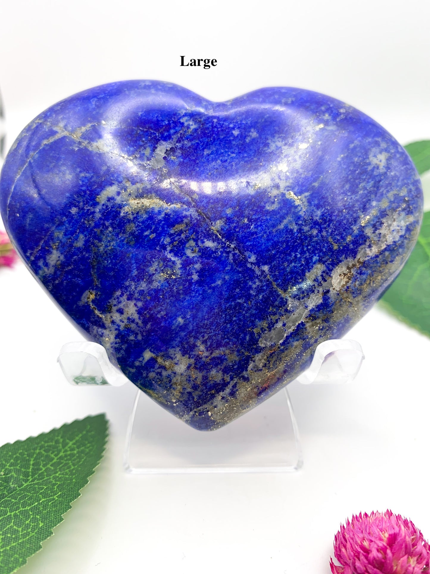 Lapis Lazuli Heart - Crystal Love Treasures