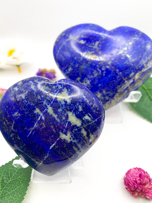 Lapis Lazuli Heart - Crystal Love Treasures