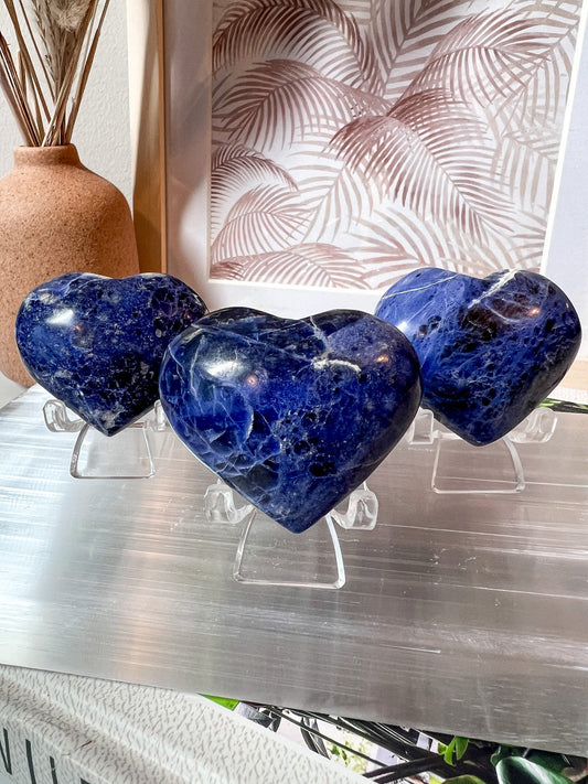 Sodalite Heart