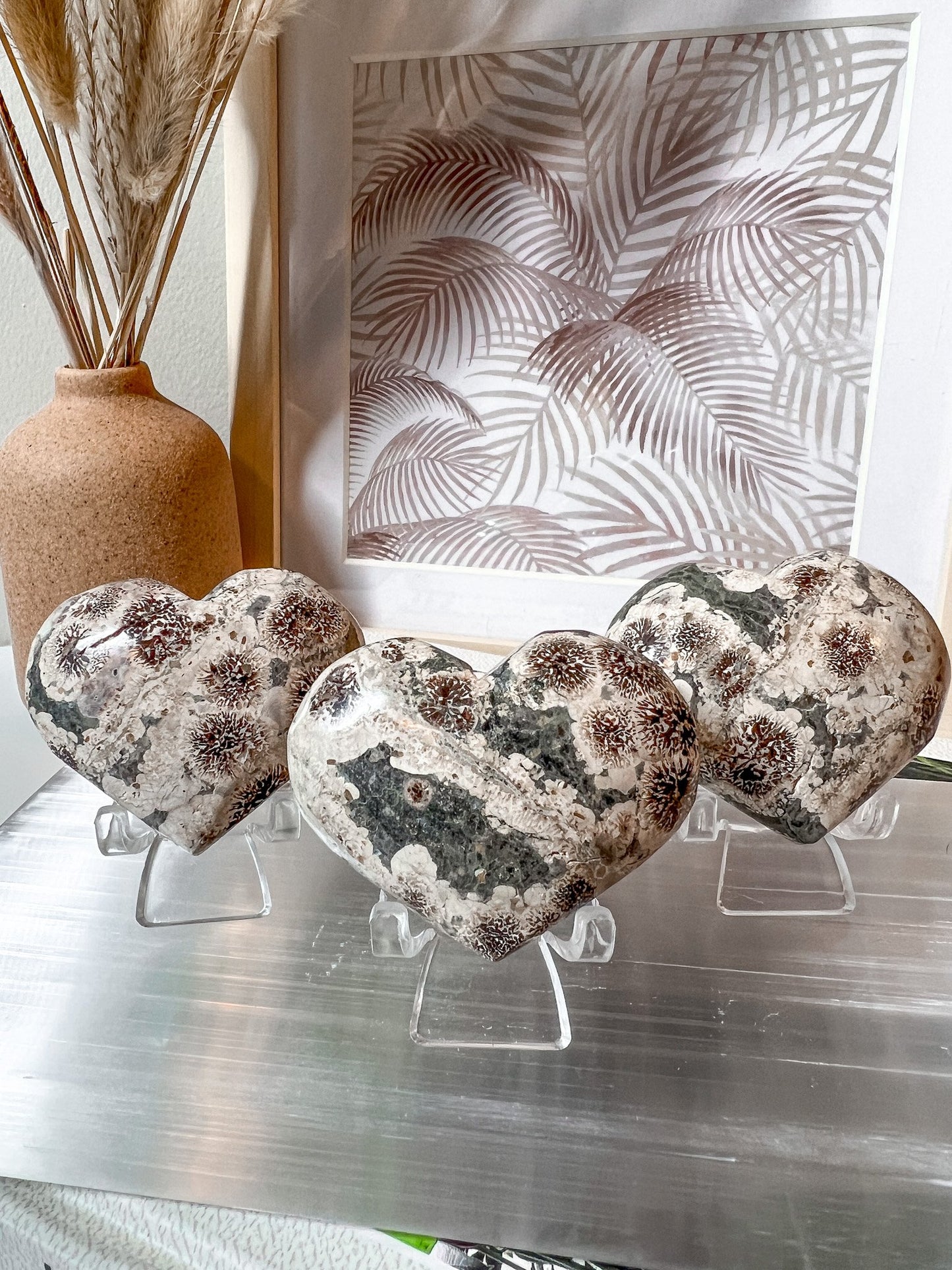 Rhyolite Jasper Heart