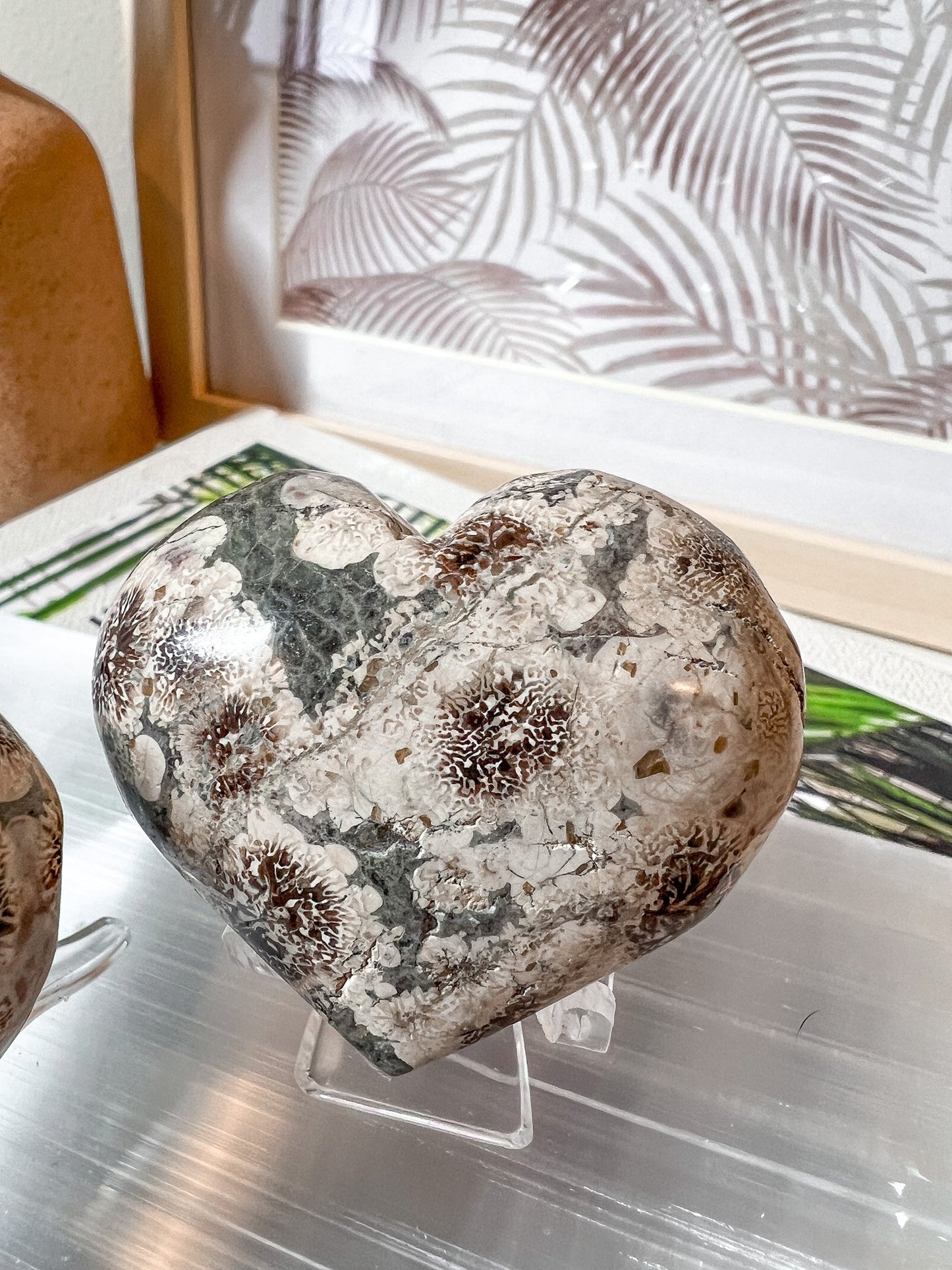Rhyolite Jasper Heart